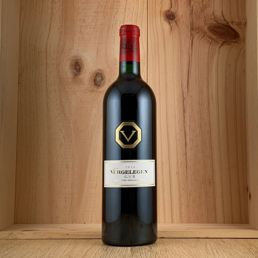 2018 Vergelegen GVB Red Stellenbosch