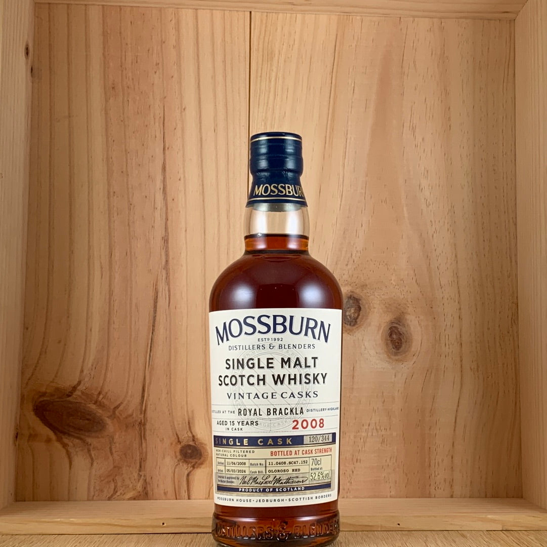 2008 Mossburn Single Cask Royal Brackla Single Malt Whisky