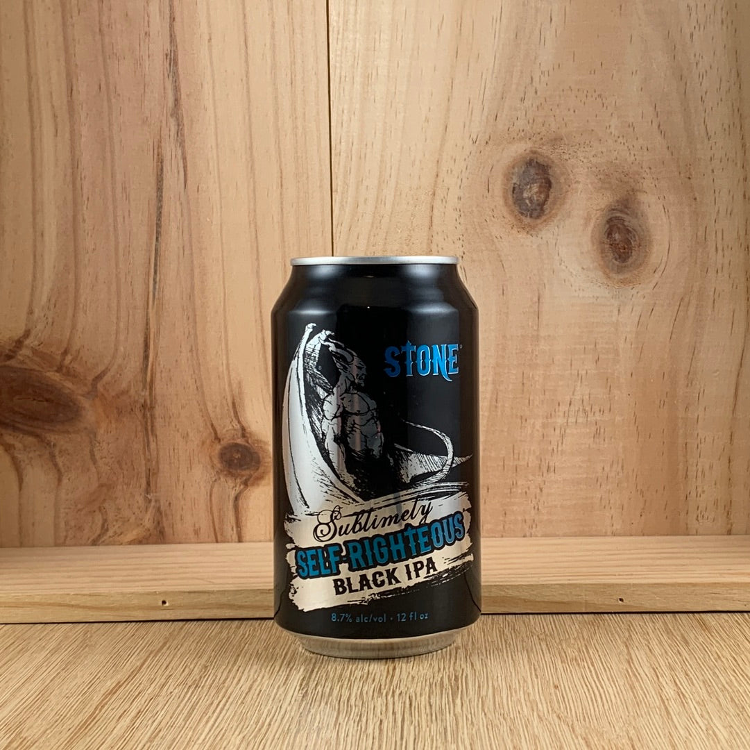 Stone Brewing Sublimely Self Righteous Black IPA 355ml Can - Harrogate Wines