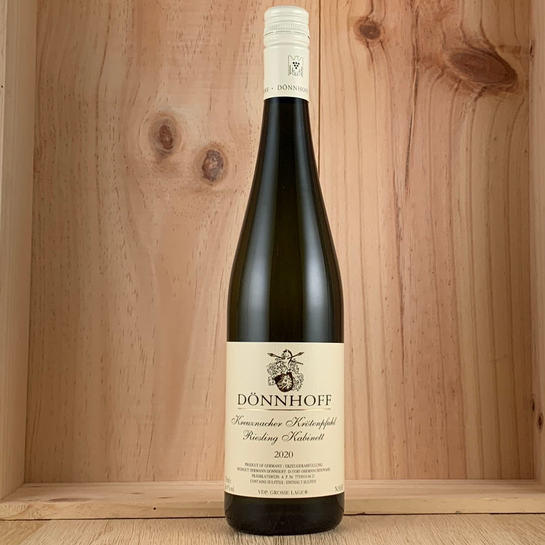 2020 Hermann Dönnhoff Kreuznacher Krötenpfuhl Riesling Kabinett Nahe